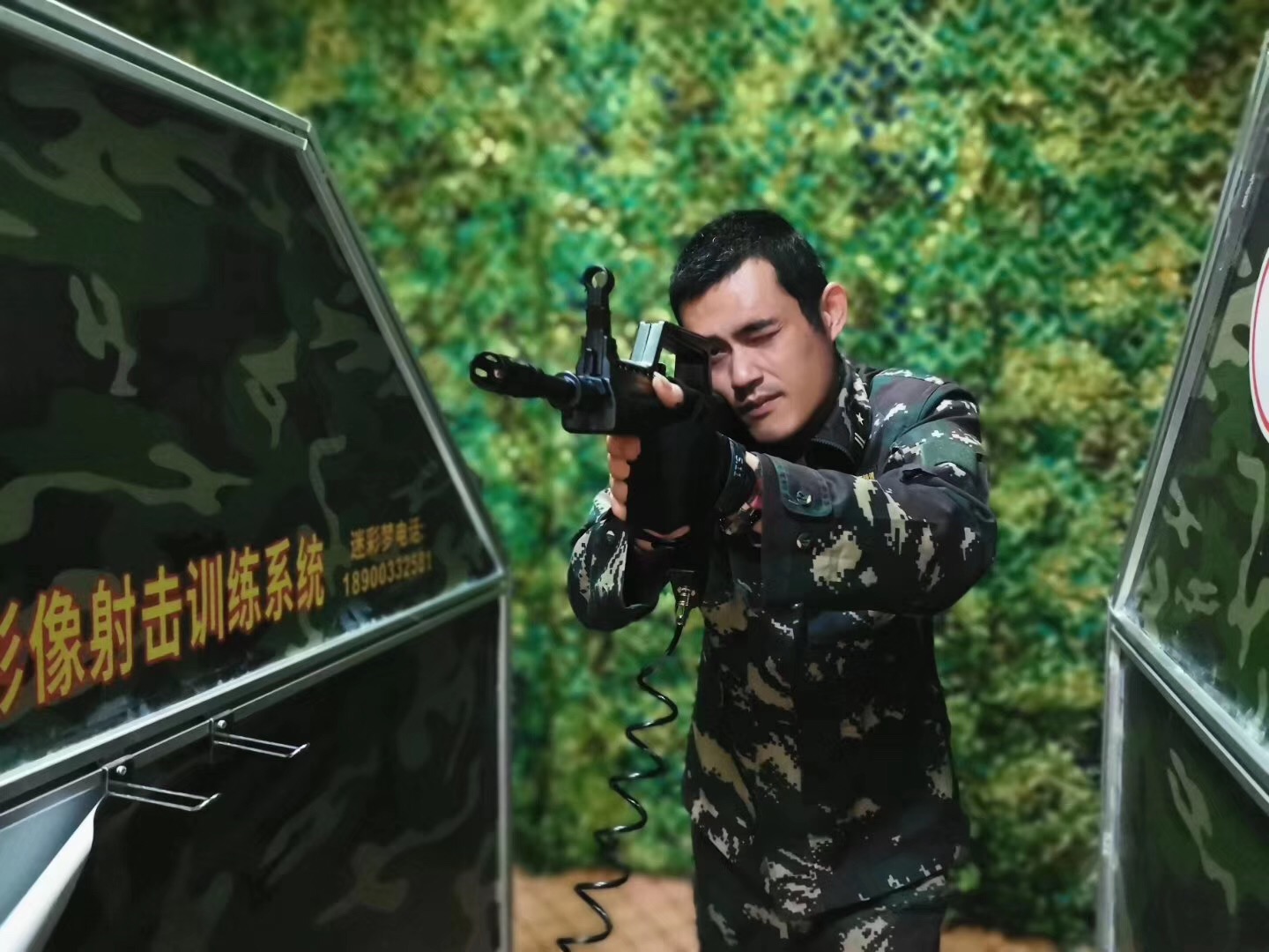 激光射击对抗系统设备模拟红蓝双方对战演练